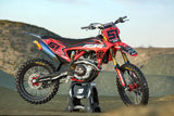 FULL GRAPHICS KIT FOR GASGAS ''STEALTH RED'' DESIGN