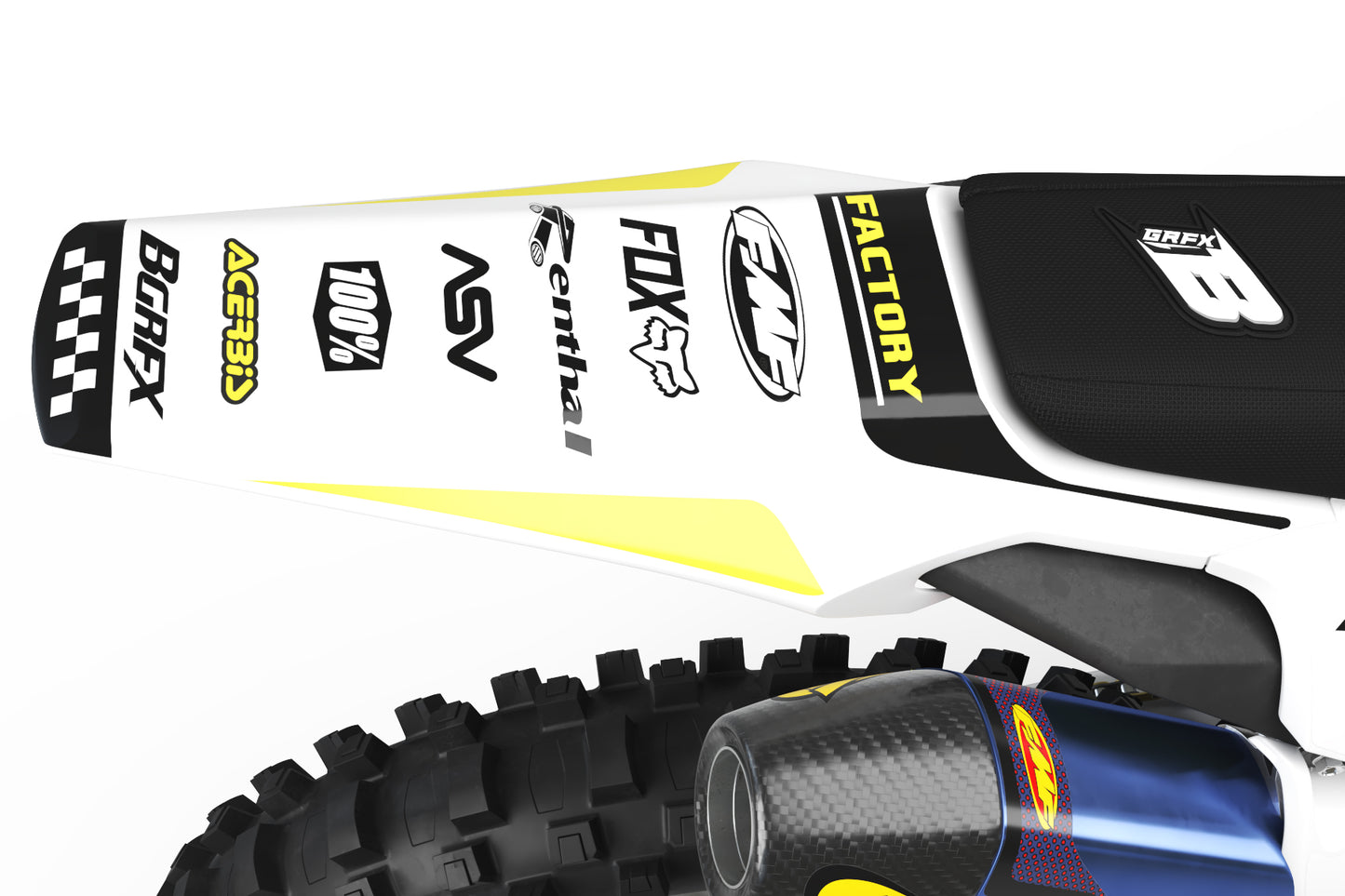 FULL GRAPHICS KIT FOR HUSQVARNA ''GENERAL'' DESIGN