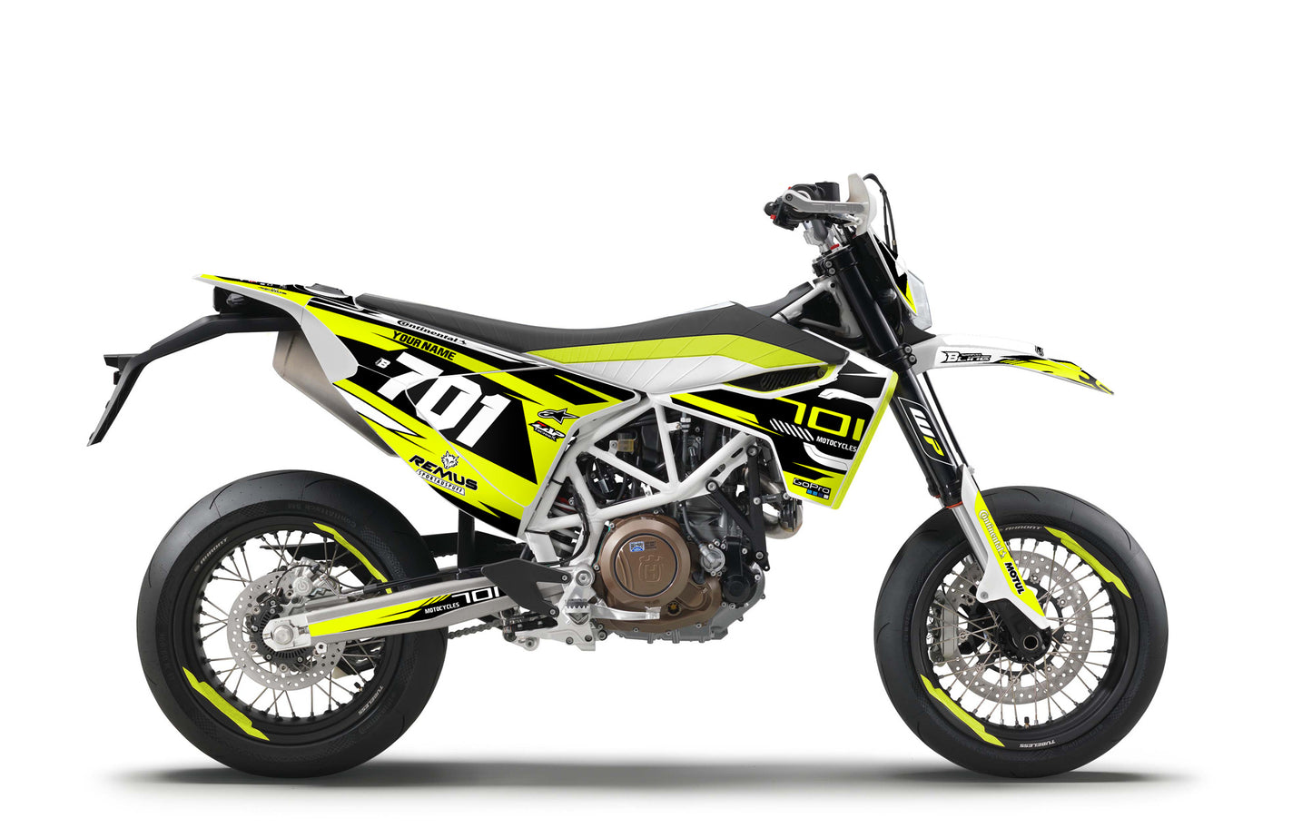 701 FLUO GRAPHICS KIT ''TheBig'' DESIGN