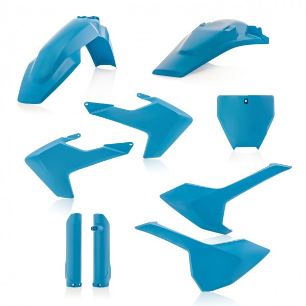 FULL PLASTIC KITS HUSQVARNA TC/FC 16-18 (NO TC 250 16) - LIGHT BLUE