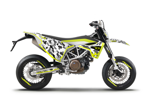 701 FLUO GRAPHICS KIT ''CamoGrey'' DESIGN