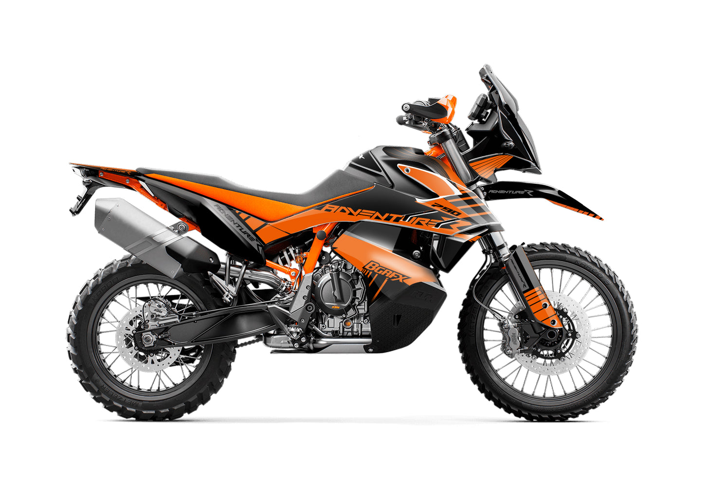 FULL GRAPHICS KIT FOR KTM ADVENTURE 790-890 2018-2022 ''DESERT'' DESIGN