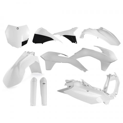 FULL KIT PLASTICS KTM SX/SX-F 2015 - WHITE