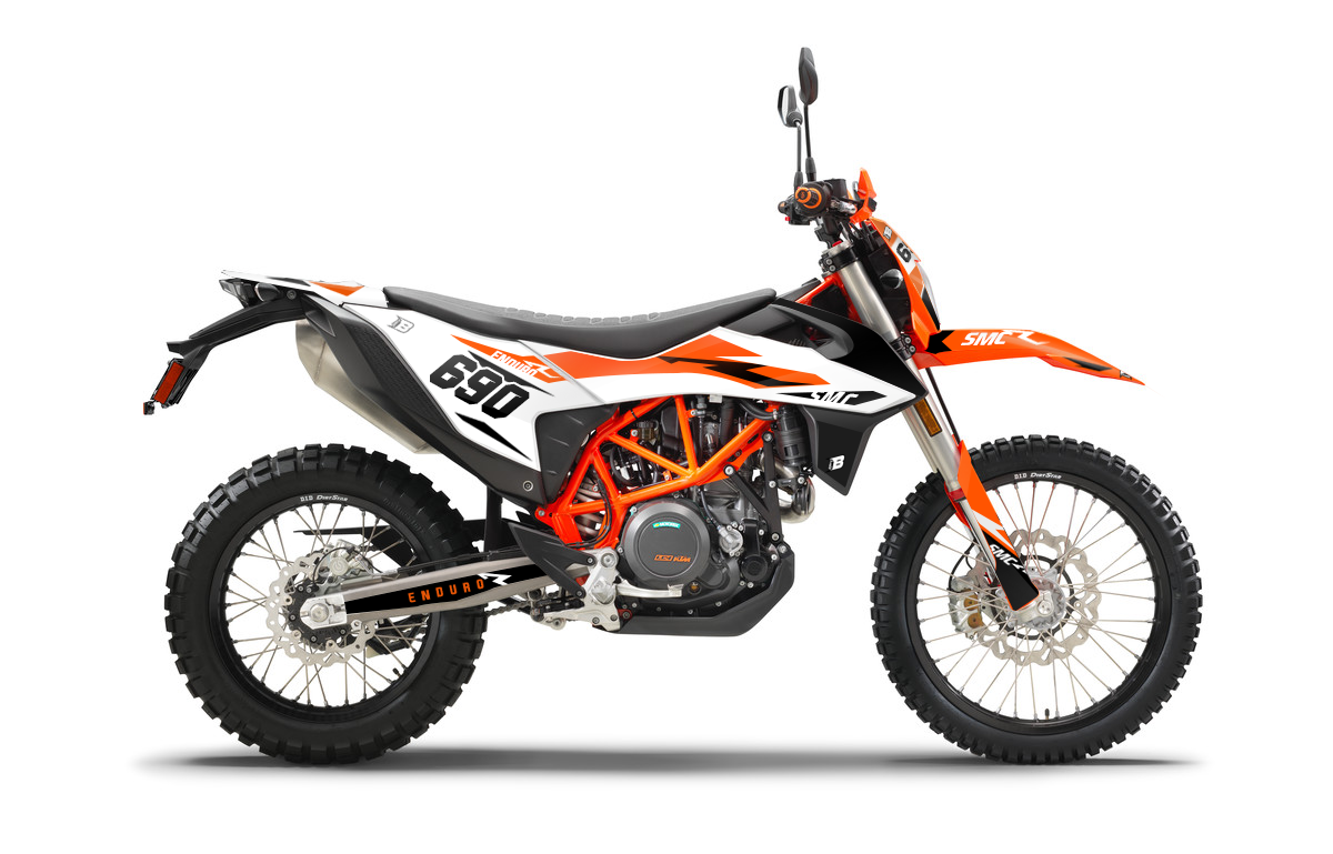 FULL GRAPHICS KIT FOR KTM SMC-R 690 2019-2021 ENDURO ''Original EN '' DESIGN