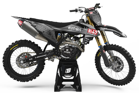 FULL GRAPHICS KIT FOR KTM ''SCREECH GREY'' DESIGN