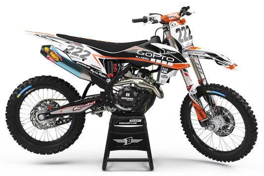 FULL GRAPHICS KIT FOR KTM ''Amped'' DESIGN