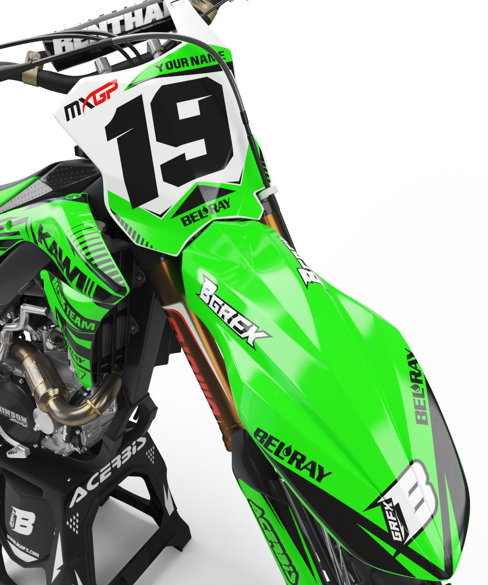 GRAPHICS KIT FOR KAWASAKI ''STARGAZING'' DESIGN