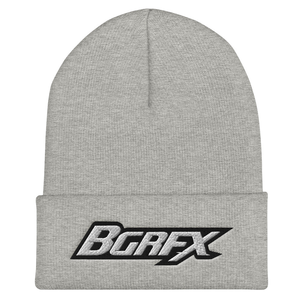 BGRFX Cuffed Beanie Grey