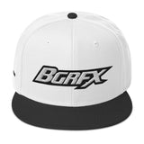 BGRFX Snapback Hat White