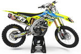 SUZUKI FLUO NEON GRAPHICS KIT ''JGR RACING'' DESIGN