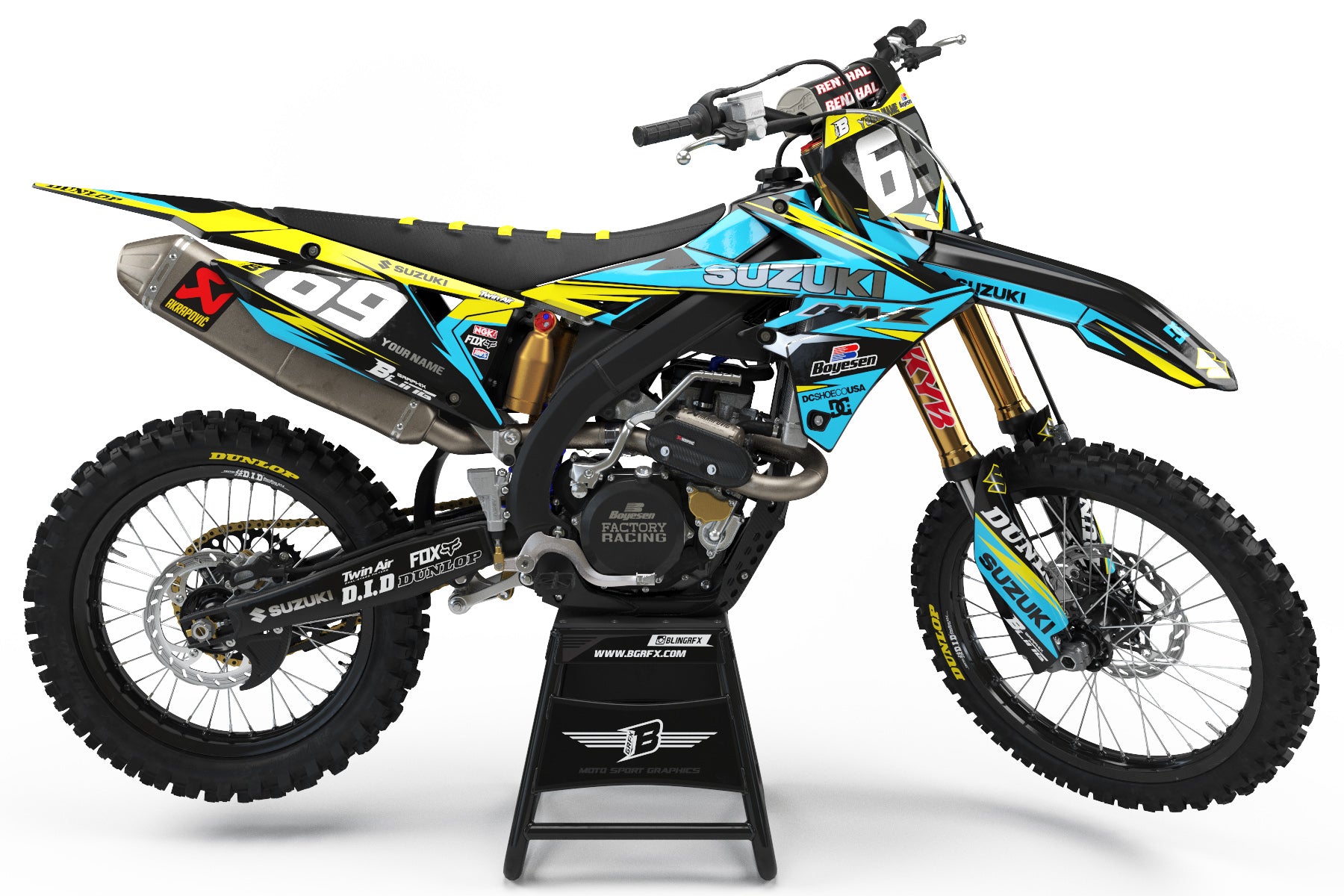 Suzuki RM / RMZ / RMX - 65cc & Over – bling graphix