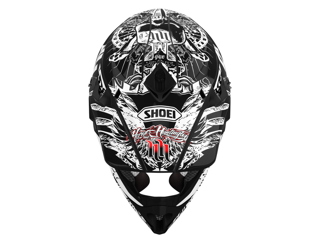 HELMET GRAPHICS KIT ''H AND H'' DESIGN bling graphix
