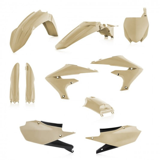 FULL PLASTIC KIT YAMAHA YZF 250 19-20 + 450 18/20 7 PIECES - SAND