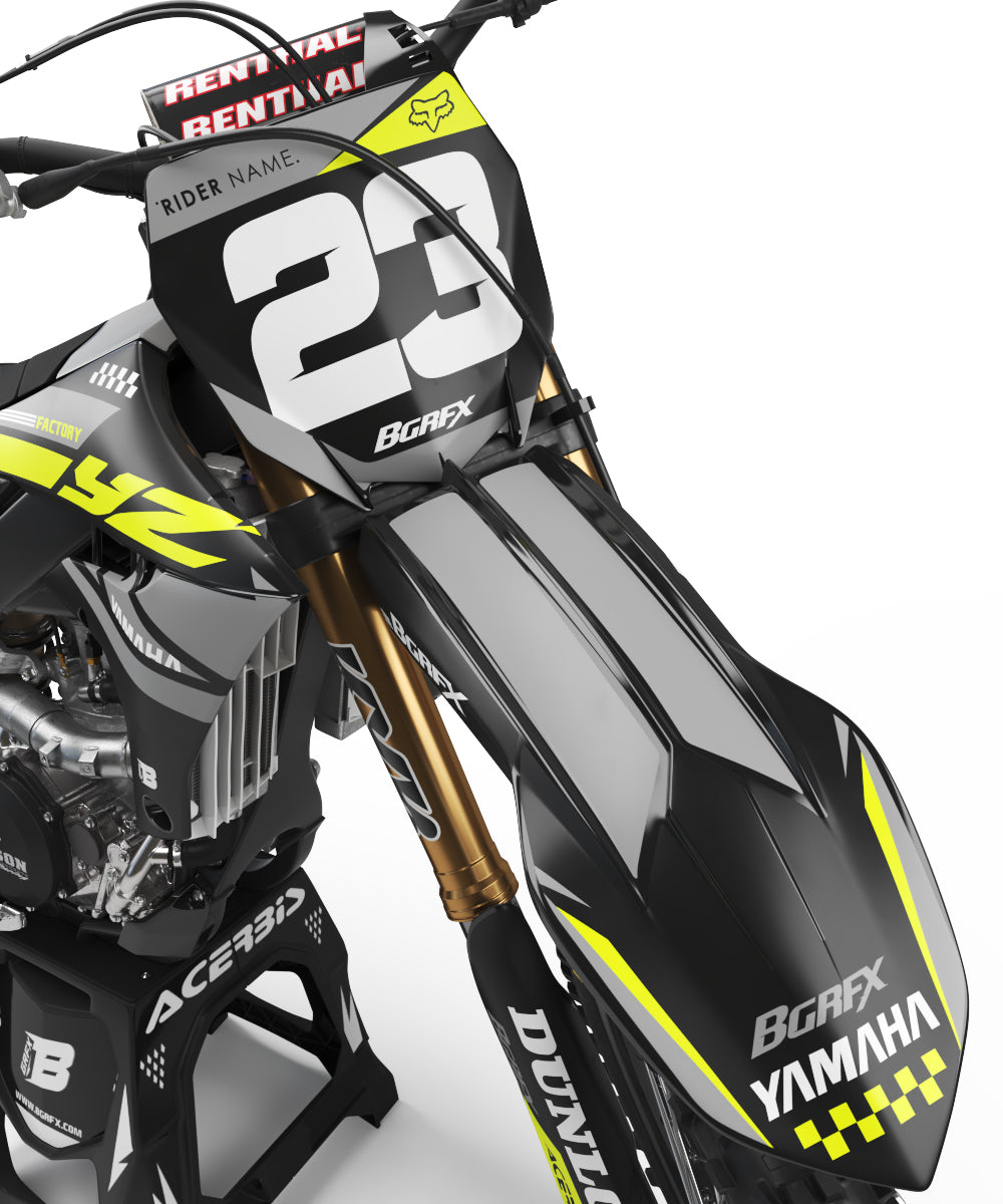 YAMAHA GRAPHICS KIT FLUO ''GENERAL FLUO'' DESIGN