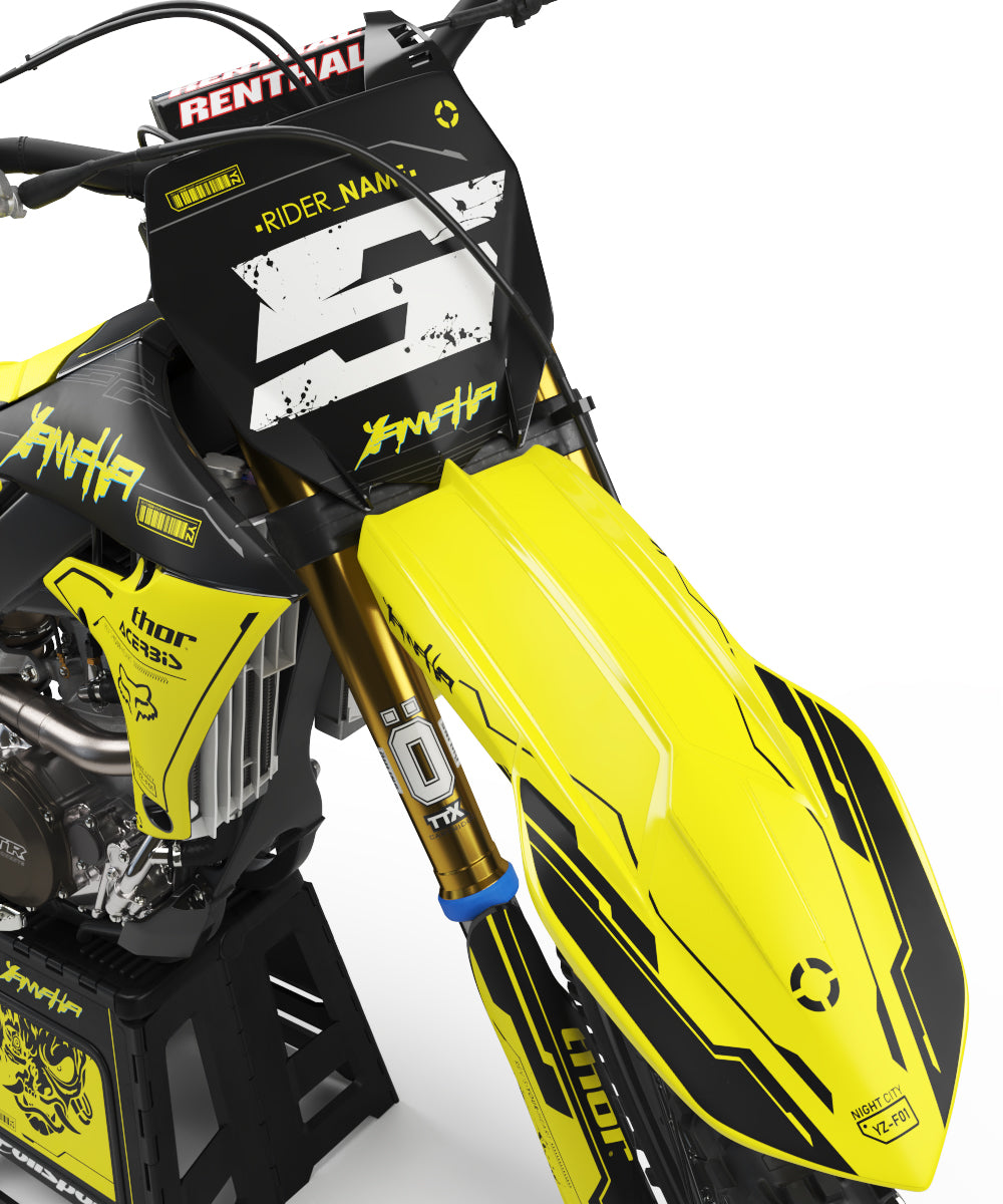 YAMAHA GRAPHICS KIT ''NIGHT YELLOW'' DESIGN