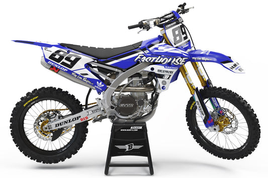 YAMAHA GRAPHICS KIT ''SHADOW BLUE'' DESIGN