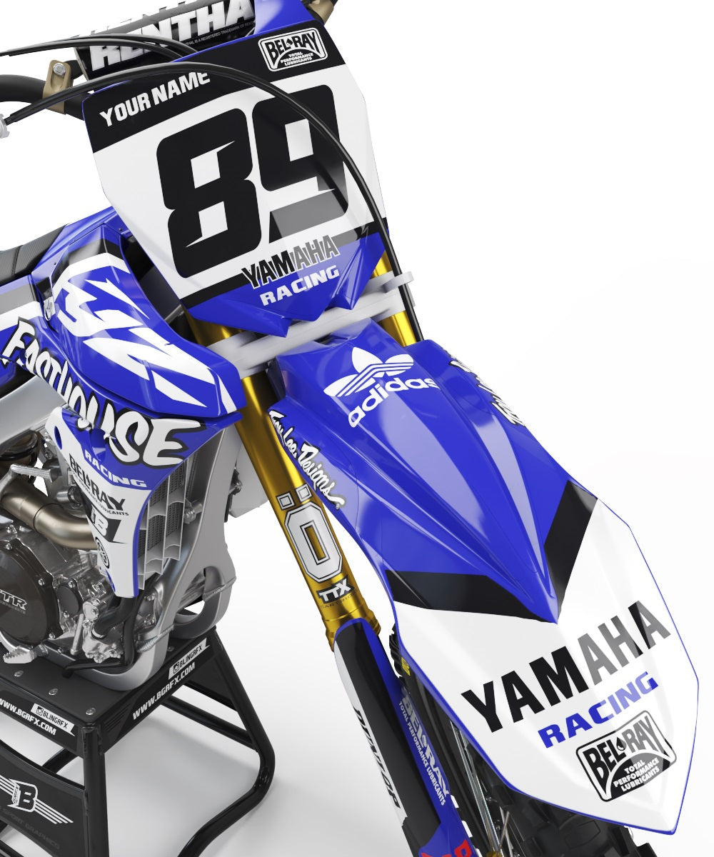 YAMAHA GRAPHICS KIT ''SHADOW BLUE'' DESIGN